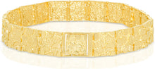 Load image into Gallery viewer, 10k Yellow Gold Solid Nugget Bracelet