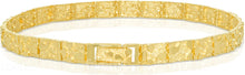 Load image into Gallery viewer, 10k Yellow Gold Solid Nugget Bracelet