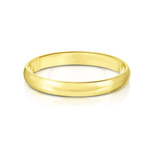 Load image into Gallery viewer, 14k Yellow Gold 3mm Lite Comfort Fit Wedding Band, Sizes 5-11