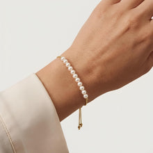 Load image into Gallery viewer, 14k Yellow Gold or White Gold 4mm Bolo Bracelet or Anklet