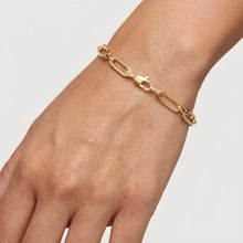 Load image into Gallery viewer, 14k Yellow Gold 5.5mm or 7mm Paperclip Link Bracelet
