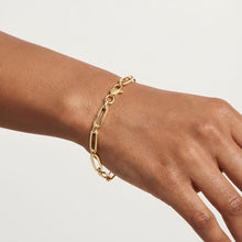 Load image into Gallery viewer, 14k Yellow Gold 5.5mm or 7mm Paperclip Link Bracelet