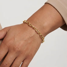 Load image into Gallery viewer, 14k Yellow Gold 4.5mm Oval Paperclip Link Bracelet, 7.5 Inch