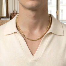 Load image into Gallery viewer, 14k Yellow Gold 5mm Chunky Box Chain Necklace, 22 Inch