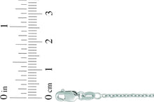 Load image into Gallery viewer, 14k Yellow Gold or White Gold 1.5mm Diamond Cut Cable Chain Bracelet, 7 Inch