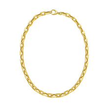 Load image into Gallery viewer, 14k Yellow Gold 8mm Lite Link Chain Necklace