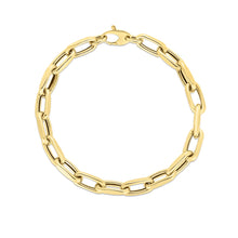 Load image into Gallery viewer, 14k Yellow Gold 6mm or 9mm Lite French Cable Chain Bracelet