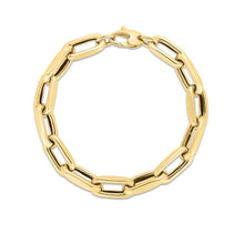 Load image into Gallery viewer, 14k Yellow Gold 6mm or 9mm Lite French Cable Chain Bracelet