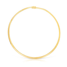 Load image into Gallery viewer, 14k Yellow Gold 3mm Classic Omega Chain Necklace