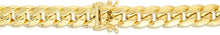 Load image into Gallery viewer, 10k Yellow Gold 9.2mm Semi-Lite Miami Cuban Chain Bracelet
