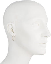 Load image into Gallery viewer, 10K Yellow Gold 1mm High Polished Endless Hoop Earring Ear Nose and Lip Cartilage for women and girls