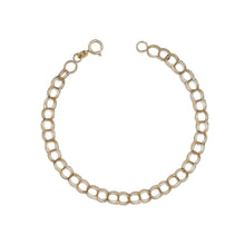 Load image into Gallery viewer, 10k Fine Gold Lightweight Hollow Charm Bracelet (0.2")