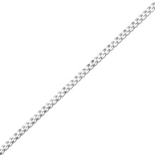 Load image into Gallery viewer, 10k Fine Gold Curb Cuban Chain Bracelet and Anklet, 0.16 Inch (4mm) (All Sizes)