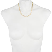 Load image into Gallery viewer, 10k Fine Gold Stampato Xoxo Friendship Hugs and Kisses Chain Necklace