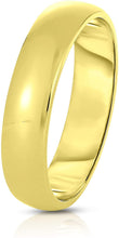 Load image into Gallery viewer, 10k Fine Gold 6mm Solid Comfort Fit Wedding Band Ring
