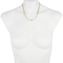 Load image into Gallery viewer, 10k Fine Gold Stampato Xoxo X & Heart Friendship Hugs and Kisses Chain Necklace