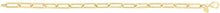 Load image into Gallery viewer, 14k Yellow Gold 4.5mm Elongated Paperclip Link Bracelet, 7.5 Inch
