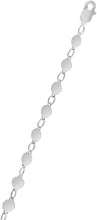Load image into Gallery viewer, 14k Yellow Gold or White Gold 4mm Round Mirror Link Bracelet, 7 Inch

