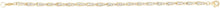 Load image into Gallery viewer, 14k Two-Tone Gold 3.2mm Diamond Cut Twisted Link Bracelet, 7.5 Inch
