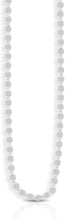 Load image into Gallery viewer, 14k Yellow Gold or White Gold 2.2mm Oval Mirror Link Chain Necklace, 16”, 18”, or 24 Inch
