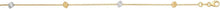 Load image into Gallery viewer, 14k Two-Tone Gold Cube Station Link Bracelet, 7.5 Inch
