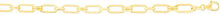 Load image into Gallery viewer, 14k Yellow Gold 5.5mm Alternating Paperclip Link Bracelet, 7.5 Inch

