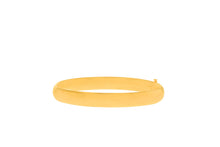 Load image into Gallery viewer, 14k Yellow Gold 13.5mm Polished Bangle Bracelet
