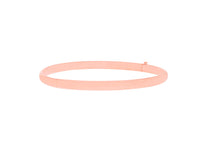 Load image into Gallery viewer, 14k Yellow Gold or White Gold or Rose Gold 5mm Polished Bangle Bracelet
