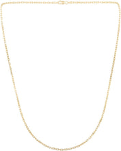 Load image into Gallery viewer, 10k Yellow Gold 1.9mm French Cable Chain Necklace
