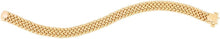 Load image into Gallery viewer, 14k Yellow Gold 8.8mm Small Rice Mesh Bracelet, 7 Inch
