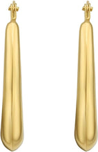 Load image into Gallery viewer, 14k Yellow Gold 20mm x 16mm Graduated Oval Hoop Earrings
