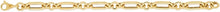 Load image into Gallery viewer, 14k Yellow Gold 8mm Lite Paperclip Figaro with Round Link Chain Bracelet 7.5 Inch
