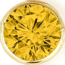 Load image into Gallery viewer, 14k Yellow Gold 4mm Round Birthstone Cable Bracelet or Anklet
