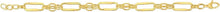 Load image into Gallery viewer, 14k Yellow Gold Elongated Oval Station Link Bracelet, 8 Inch
