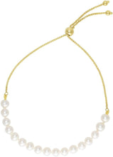 Load image into Gallery viewer, 14k Yellow Gold or White Gold 4mm Bolo Bracelet or Anklet
