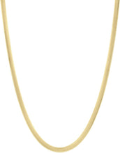 Load image into Gallery viewer, 14k Yellow Gold 4.5mm Lite Oval Snake Chain Necklace
