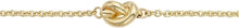 Load image into Gallery viewer, 14k Yellow Gold 7.5mm Polished Puffed Love Knot Link Bracelet, 7 Inch
