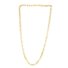 Load image into Gallery viewer, 14k Yellow Gold or White Gold 4.8mm Solid French Cable Chain Necklace
