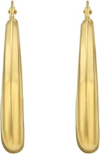 Load image into Gallery viewer, 14k Yellow Gold 26mm x 25mm Classic Round Hoop Earrings
