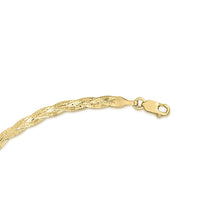 Load image into Gallery viewer, 14k Yellow Gold 1.6mm Popcorn Chain Necklace
