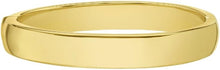 Load image into Gallery viewer, 14k Yellow Gold 10mm Solid Shiny High Polish Classic Bangle Bracelet 7.5 Inch
