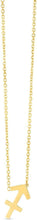 Load image into Gallery viewer, 14k Yellow Gold Horoscope Zodiac Sign Charm Pendants Chain Necklace 16&quot; - 18 Inch
