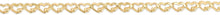 Load image into Gallery viewer, 14k Yellow Gold 3.2mm Gold Fancy Textured Heart Link Bracelet, 7 Inch
