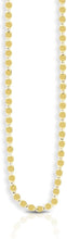 Load image into Gallery viewer, 14k Yellow Gold or White Gold 2.2mm Oval Mirror Link Chain Necklace, 16”, 18”, or 24 Inch
