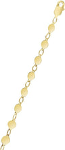 Load image into Gallery viewer, 14k Yellow Gold or White Gold 4mm Round Mirror Link Bracelet, 7 Inch
