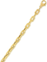 Load image into Gallery viewer, 14k Yellow Gold 4.2mm Short Paperclip Link Bracelet, 7.5 Inch
