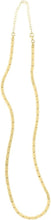 Load image into Gallery viewer, 14k Yellow Gold 2.5mm Brick Chain Necklace, 16"� - 18 Inch
