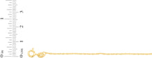 Load image into Gallery viewer, 10k Yellow Gold or White Gold 1mm Solid Thin Singapore Chain Necklace
