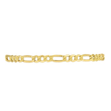Load image into Gallery viewer, 14k Yellow Gold 4.5mm Lite Figaro Chain Necklace
