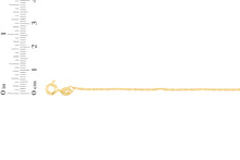 Load image into Gallery viewer, 14k Yellow Gold .8mm or 1.1mm or 1.3mm or 1.8mm Singapore Chain Necklace
